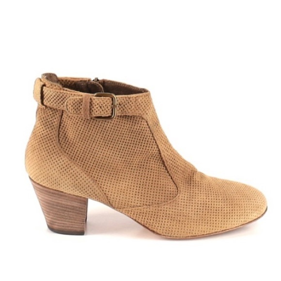 AQUATALIA France Perforated Suede Bootie S… - Picture 2 of 4